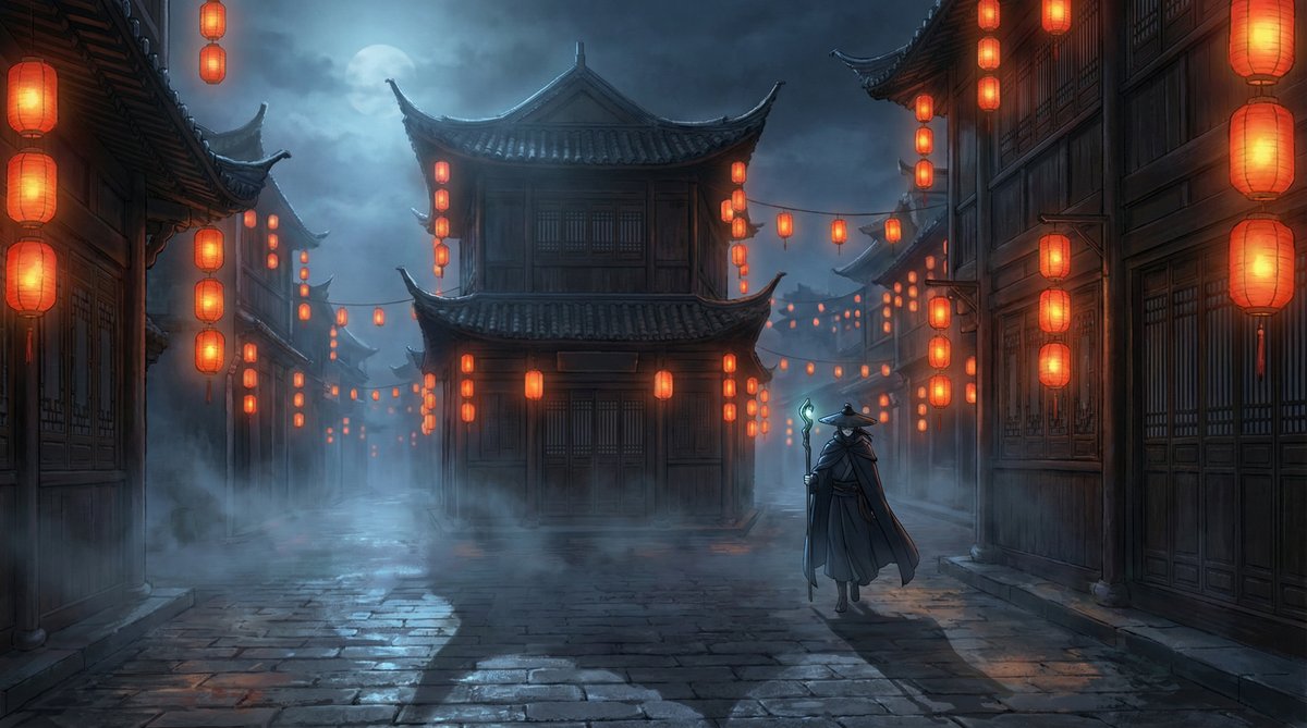 91原创视频-夜行古城